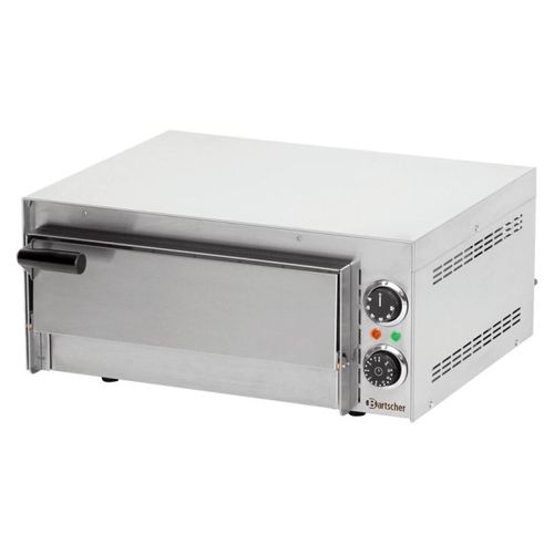 Bartscher Mini 1, 1 Pizza/Pizzen, Edelstahl, 35 cm, 300 °C, Edelstahl, 230 V