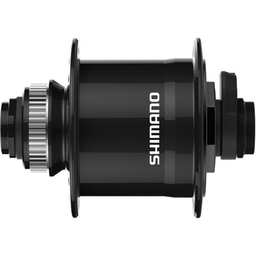 SHIMANO Nabendynamo DH-UR708-3D 6V/3W Center-Lock - 708-3, Schwarz 32 Loch
