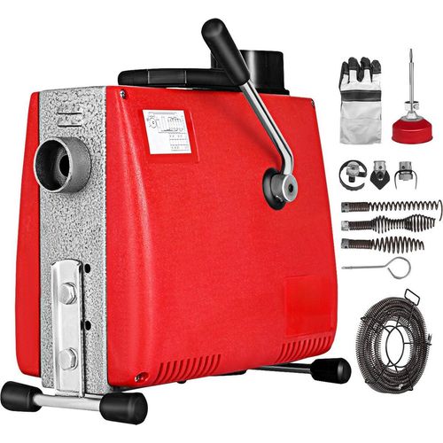 Abflussreinigungsset Rohrreiniger Verstopfte Abflussöffnung Reiniger Spülbeckenabfluss 250 W für Badewanne Toilette