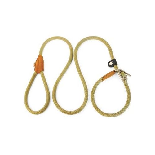 Rudelkönig Retrieverleine mit Zugstopp, Moxonleine Hundeleine mit Halsband