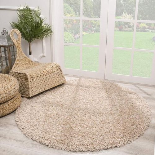 Muratap Loca shaggy rond vloerkleed hoogpolig- 300 cm rond