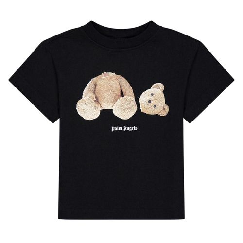 Palm Angels Kinderen/Kinderen Beer Normaal T-Shirt (Zwart)