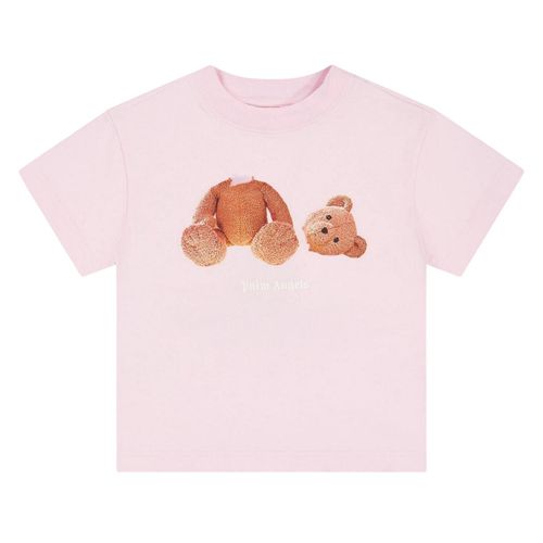 Palm Angels Kinderen/Kinderen Beer Normaal T-Shirt (Roze)