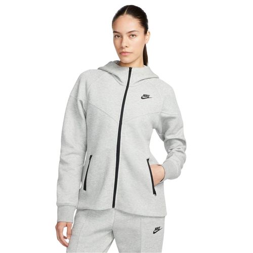 Nike Dames/Dames Windrunner Tech Fleece Full Zip Hoodie (Grijs)