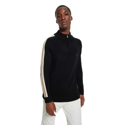 Boss Heren Regular Raglan Trui (Zwart)