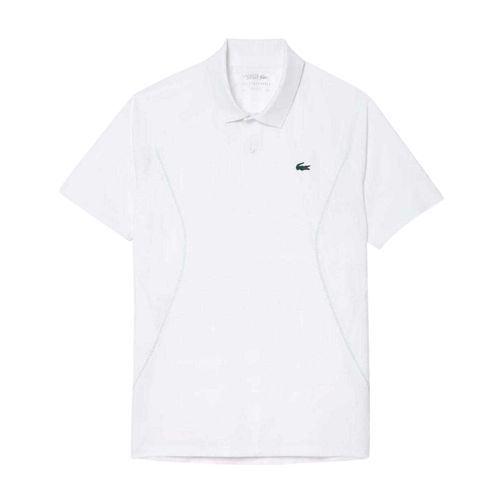 Lacoste Heren Tennis x Novak Djokovic Regular Poloshirt (Wit)
