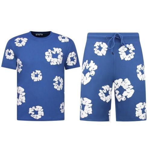 Enos Bloemen zomerset bloemen pak met short twinset