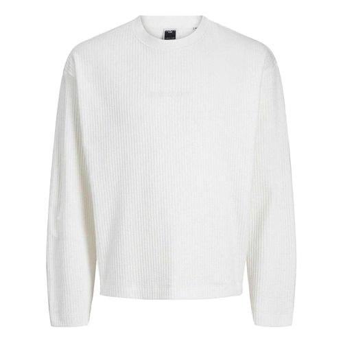 Jack And Jones Heren Geribde Relaxed Fit Trui (Wolkendanser)