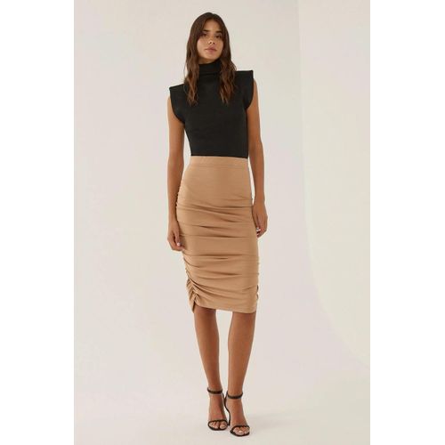 Geraffineerde Midi Rok
