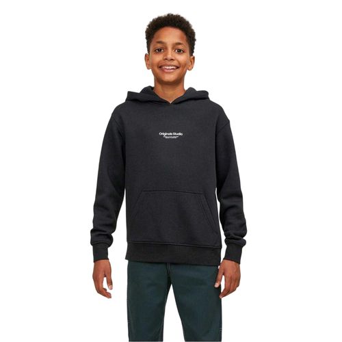 Jack And Jones Jongens Jorvester Hoodie (Zwart)