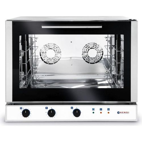 HENDI Konvektionsofen 4x 600x400 mm mit Beschwadung 230V 6400W