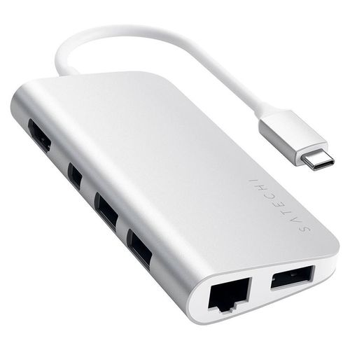 Satechi Type-C Multimedia Adapter silver