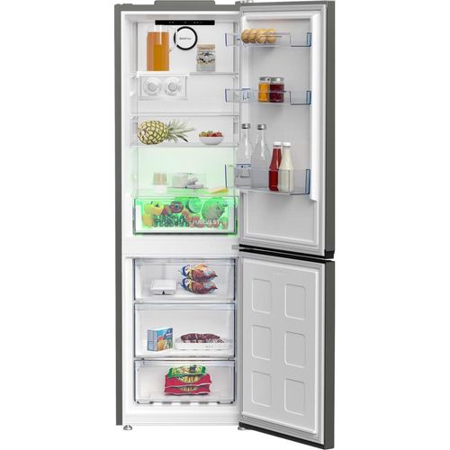 Beko B5RCNA365HG, 316 l, SN-T, 6 kg/24h, D, Fresh Zone Fach, Grau