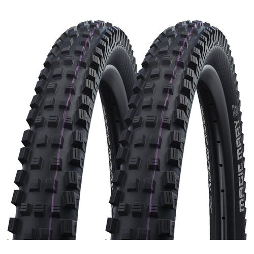 2x Schwalbe Magic Mary 62-584 Super Downhill Downhill Tubeless Ready 27.5x2.40