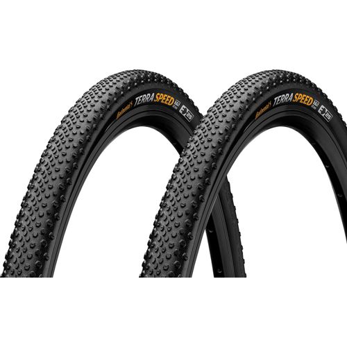 2x Continental Terra Speed ProTection 45-622 ProTection TR Black Chili 28x1.70