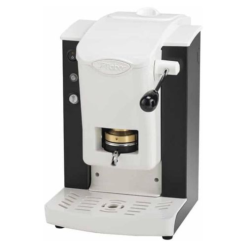 Faber Kaffeepadmaschine Slot Plast Lite Weiß/Schwarz