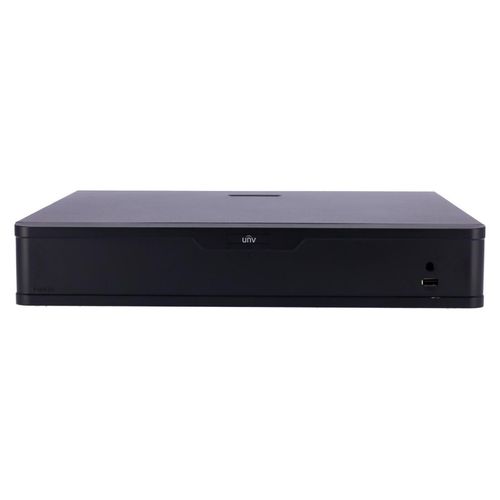 Gravador NVR Uniview Easy 16 Canais IP PoE Preto - UV-NVR304-16B-P16-IQ