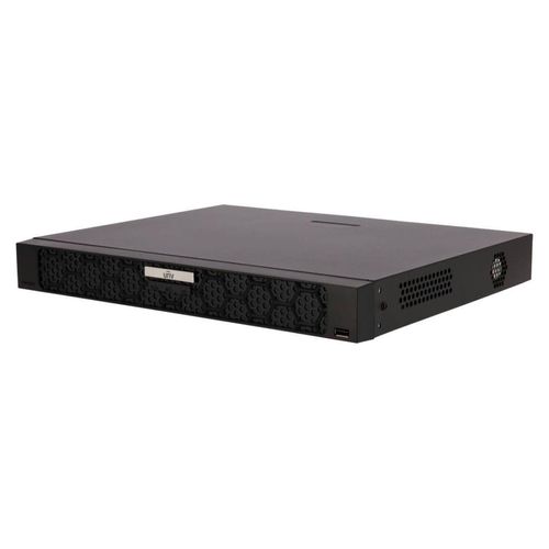 Gravador NVR Uniview Prime 16 Canais 4K SIP Preto - NVR502-16B-IQ