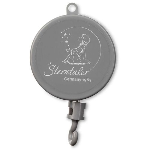 Spieluhr STERNTALER "Spielwerk für Mobile, The Sound of Silence", grau, Spieluhren, BabyB:7cm H:12cm T:4cm, B:7cm H:12cm T:4cm
