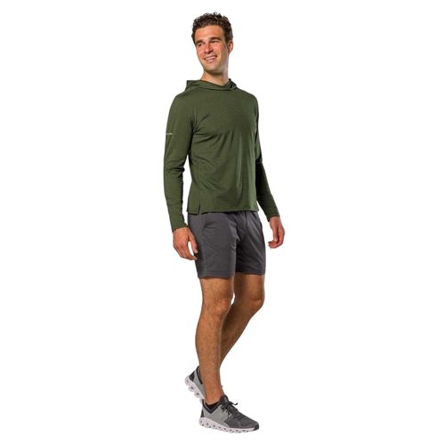 Nathan Heren 365 Regular Hoodie (Bosgroen)