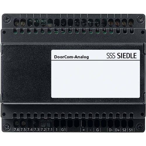 Siedle DCA 650-02, Zugangskontrolle, Schwarz, Siedle, CE, 0 - 40 °C, 107 mm