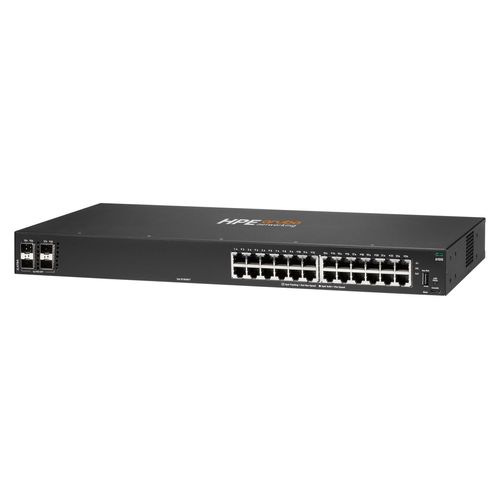 HPE Aruba 6100 24G 4SFP+ Switch - Switch - managed