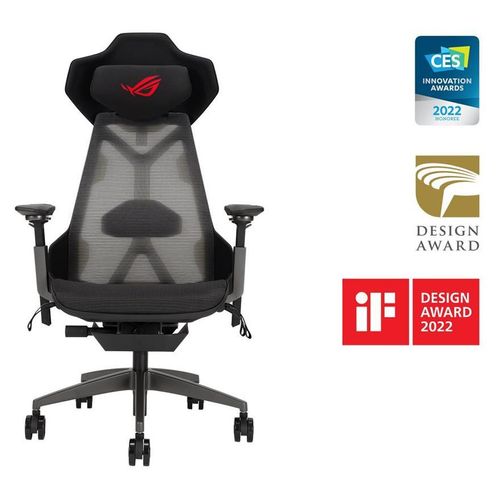 ASUS ROG Destrier Ergo Netz-Sitz Vernetzte Rückenlehne