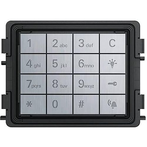 Busch-Jaeger Tastatur-Modul 1724-831, Code-Leseverfahren, 256 Benutzer, 97x72x23mm
