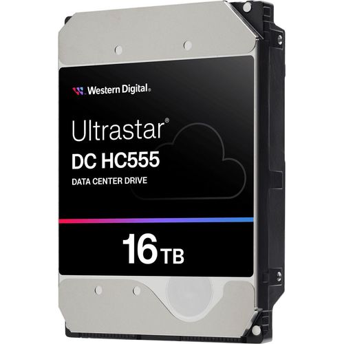 WD Ultrastar DC HC555 - Festplatte - Rechenzentrum - 16 TB - intern - 3.5" (8.9 cm)