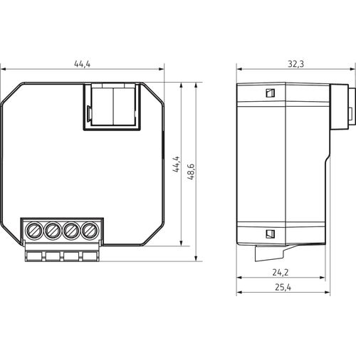 THEBEN AG Theben UP 1f DALI-Aktor DU 1 DALI KNX KNX TP Data Secure 4942580