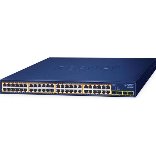PLANET TECHNOLOGY PLANET 48-Port PoE + 4-Port SFP Switch