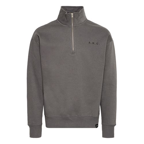 Troyer SOLID "Troyer SDHann", Herren, Gr. XXL, grau (iron gate), Obermaterial: 60% Baumwolle CO. 40% Polyester PES., Pullover Troyer
