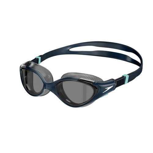 Schwimmbrille SPEEDO "Biofuse 2.0 Women's", blau (blau, blau), Sportbrillen, Damen, für Erwachsene, für Schwimmtraining im Pool und offenen Wasser