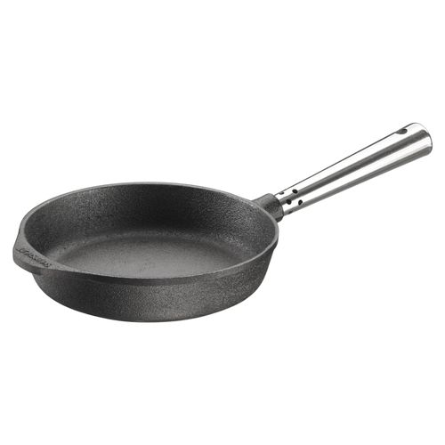 Skeppshult FRY PAN HIGH 0002 Bratpfanne, 20 cm max. Durchmesser, Gusseisen/Gussaluminium, Induktionsherd-geeignet
