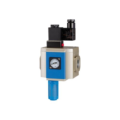 Riegler 3/2-Wege-Anfahrventil »G«, 24 V DC, BG 400, G 1/2, PE 2,5 - 9 bar (GA 33.2)