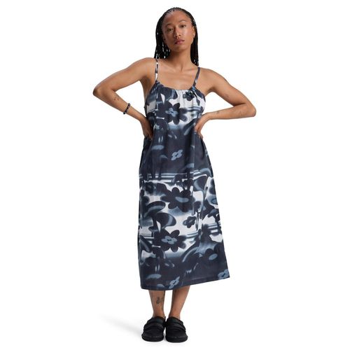 Sommerkleid QUIKSILVER "Philia", Damen, Gr. XS, US-Größen, bunt (irongatebiophilia), Obermaterial: 100% Baumwolle., Kleider Sommerkleid