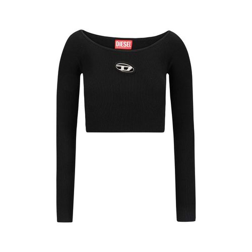 Geribbelde Breisel Crop Top