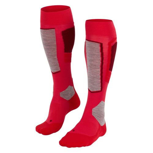 Skistrümpfe FALKE "SK4 Advanced", Damen, Gr. 41-42, rosa (rose), Materialmix, normal, Socken, wärmend, hohe Feuchtigkeitsaufnahme, schnell trocknend