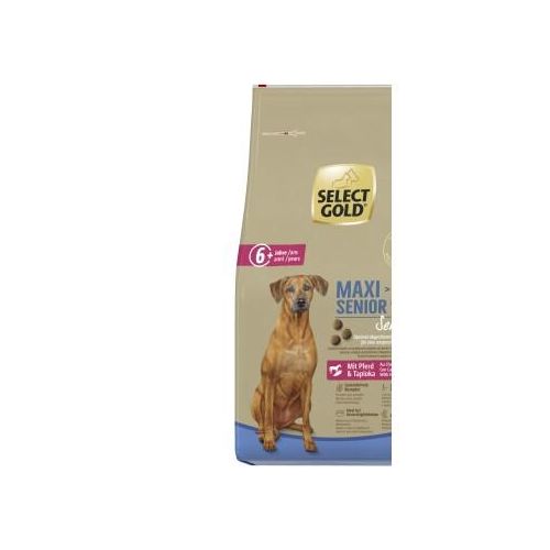 SELECT GOLD Trockenfutter Hund Sensitive Maxi Senior mit Pferd & Tapioka 12kg