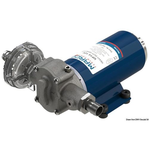MARCO Ölpumpen-Elektropumpe mit Bronzezahnrädern - Osculati 16.190.52