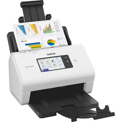 Brother ADS-4900W Scanner ADF + Bogenscanner 600 x 600 DPI A4 Schwarz, Weiß