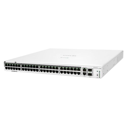 HPE Networking Instant On 1960, 48 Gigabit-Anschlüsse, 2x 10 Gigabit-Anschlüsse, 2 SFP+-Anschlüsse