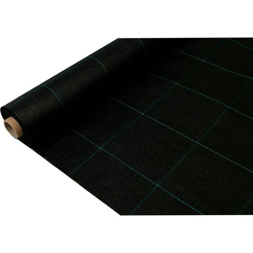 Fun&Go Unkrautnetz 1 x 25 m Schwarz 100 g/m²