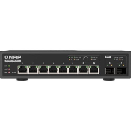 QNAP QSW-L3208-2C6T – Switch – verwaltet – 2 x