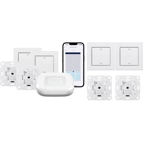EQ-3 AG Homematic IP Starter Set Rollladensteuerung für 4 Rollladen