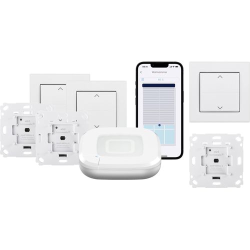 EQ-3 AG Homematic IP Starter Set Rollladensteuerung für 3 Rollladen