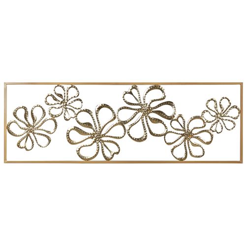 WANDDEKORATION Metall gold Cerium