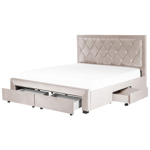POLSTERBETT 180/200cm Beige Lievin