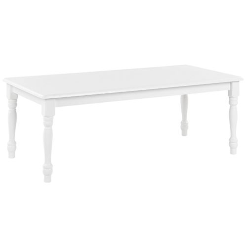 COUCHTISCH weiß rechteckig 60/120 cm Kokomo