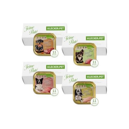 Lyra Pet Lecker.Pet® Hundefutter Nassfutter Mix